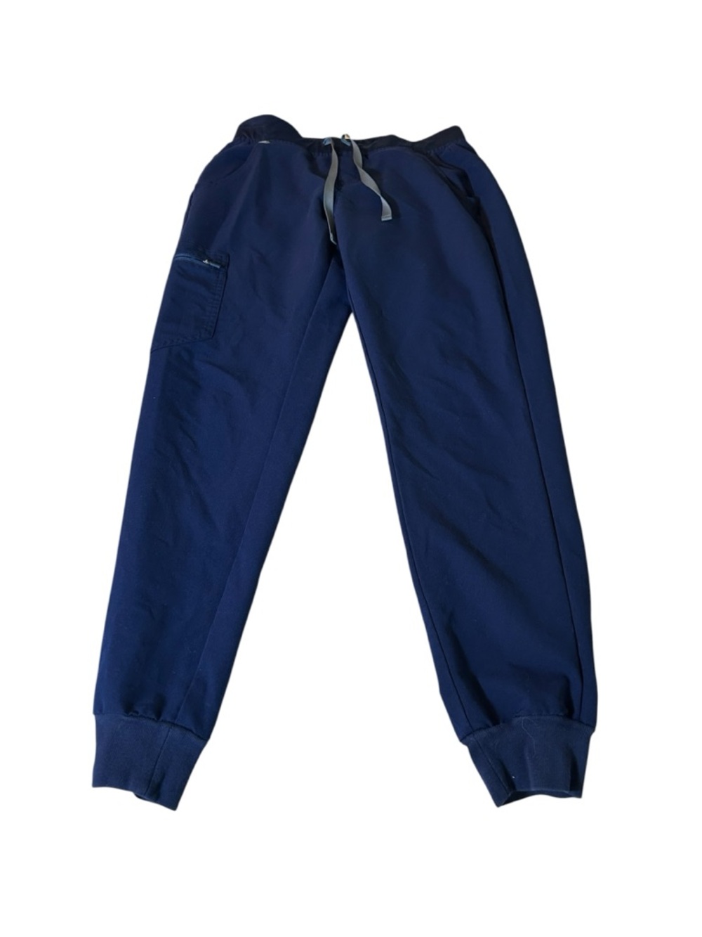 Figs Technical Jogger Scrub Drawstring Pants in Blue